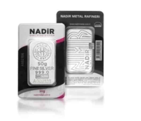 50G Silver Nadir Minted | £56 Cash Alternative 