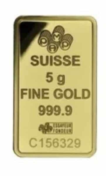 5g Gold Bar | £280 Cash Altern