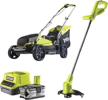 Ryobi Cordless lawnmower & trimmer set | £175 cash alternative 