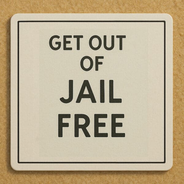 Get Out Of Jail - £1 Site Credit - 1 Point