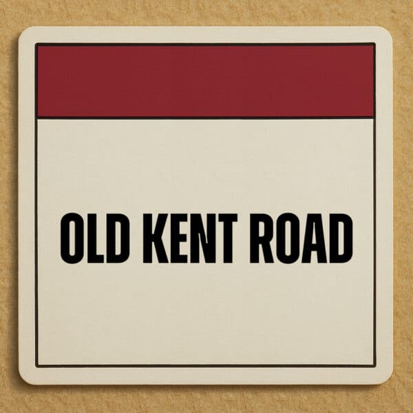 Old Kent Road - £25 Cash - 10 Points