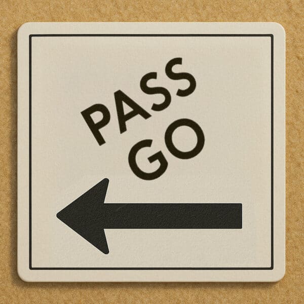 Pass Go - £2 Site Credit - 2 Points