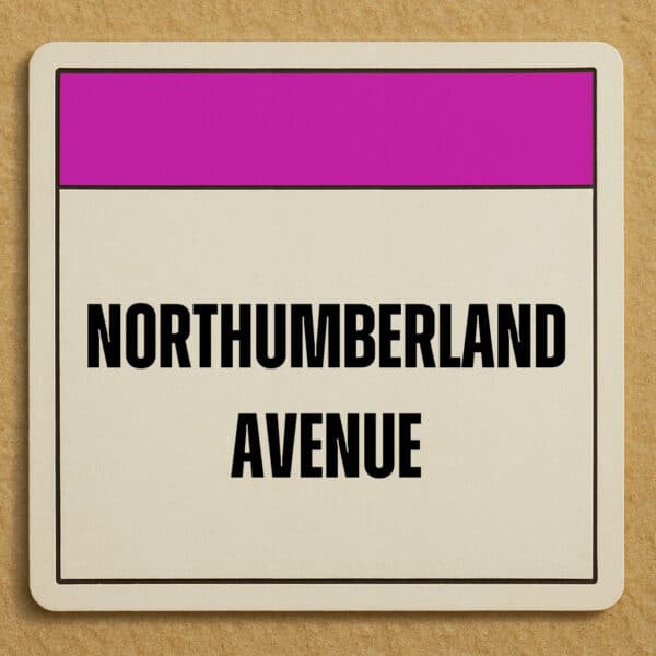 Northumberland Avenue - £75 Cash - 17 Points