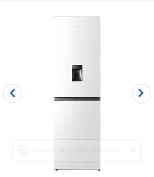 50/50 no frost fridge freezer / £300 cash alternative