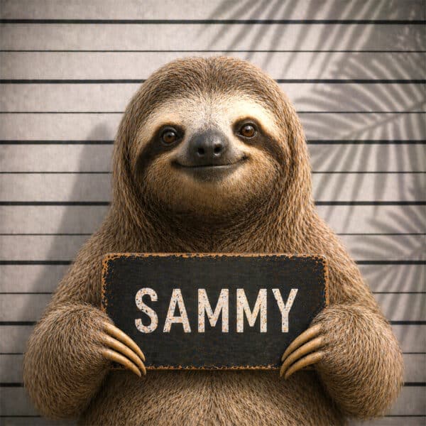 Sammy The Sloth £25