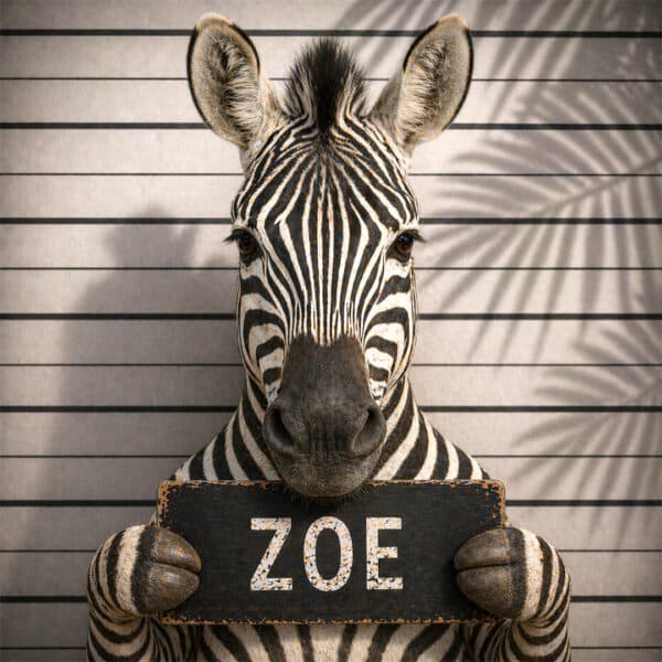 Zoe The Zebra £50