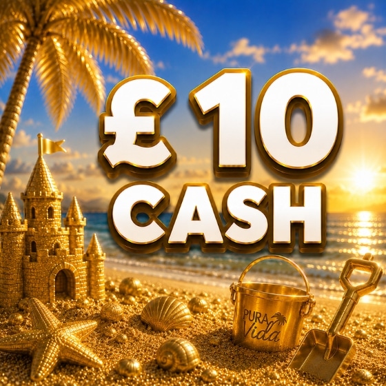 £10 cash