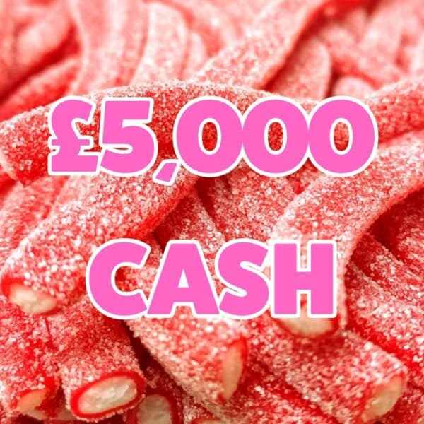 Strawberry Fizzy Pencils (Billie-Mai's Favourite) | £5000 cash