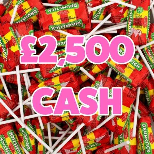 Drumsticks | £2500 cash