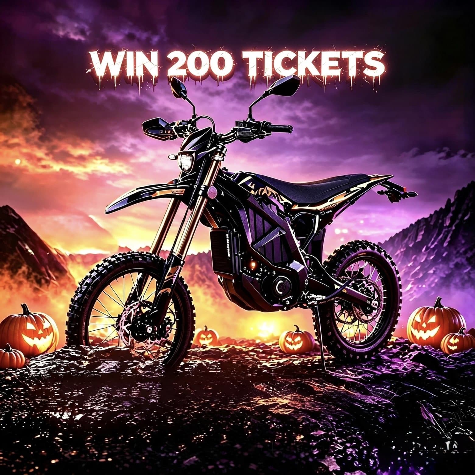 Win 200 Tickets Into The Surron🎟️