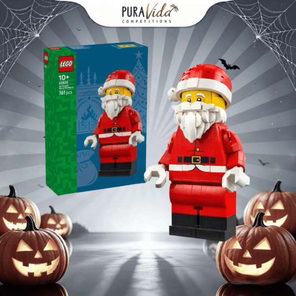 LEGO Up-Scaled Santa Minifigure