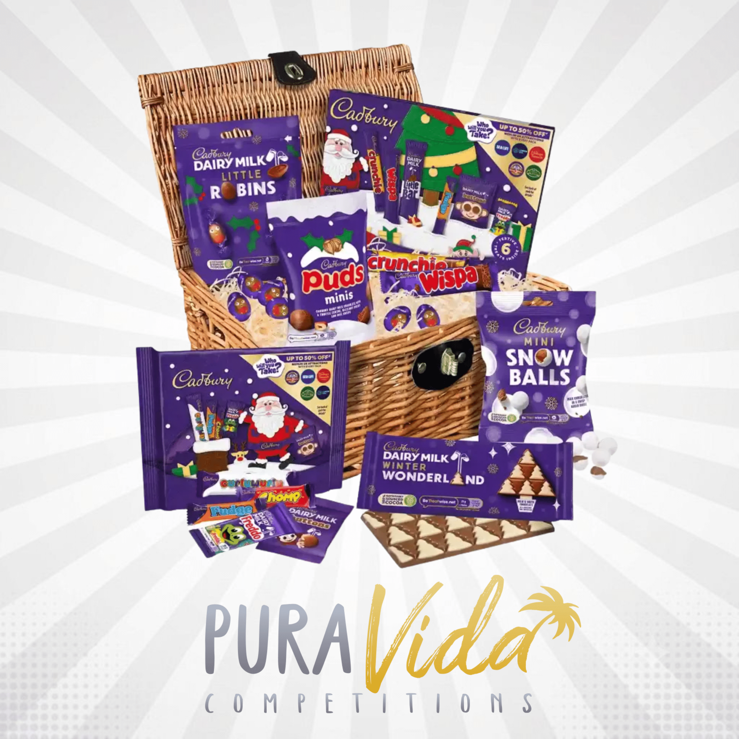 Cadbury Christmas Chocolate Sharing Basket🍫