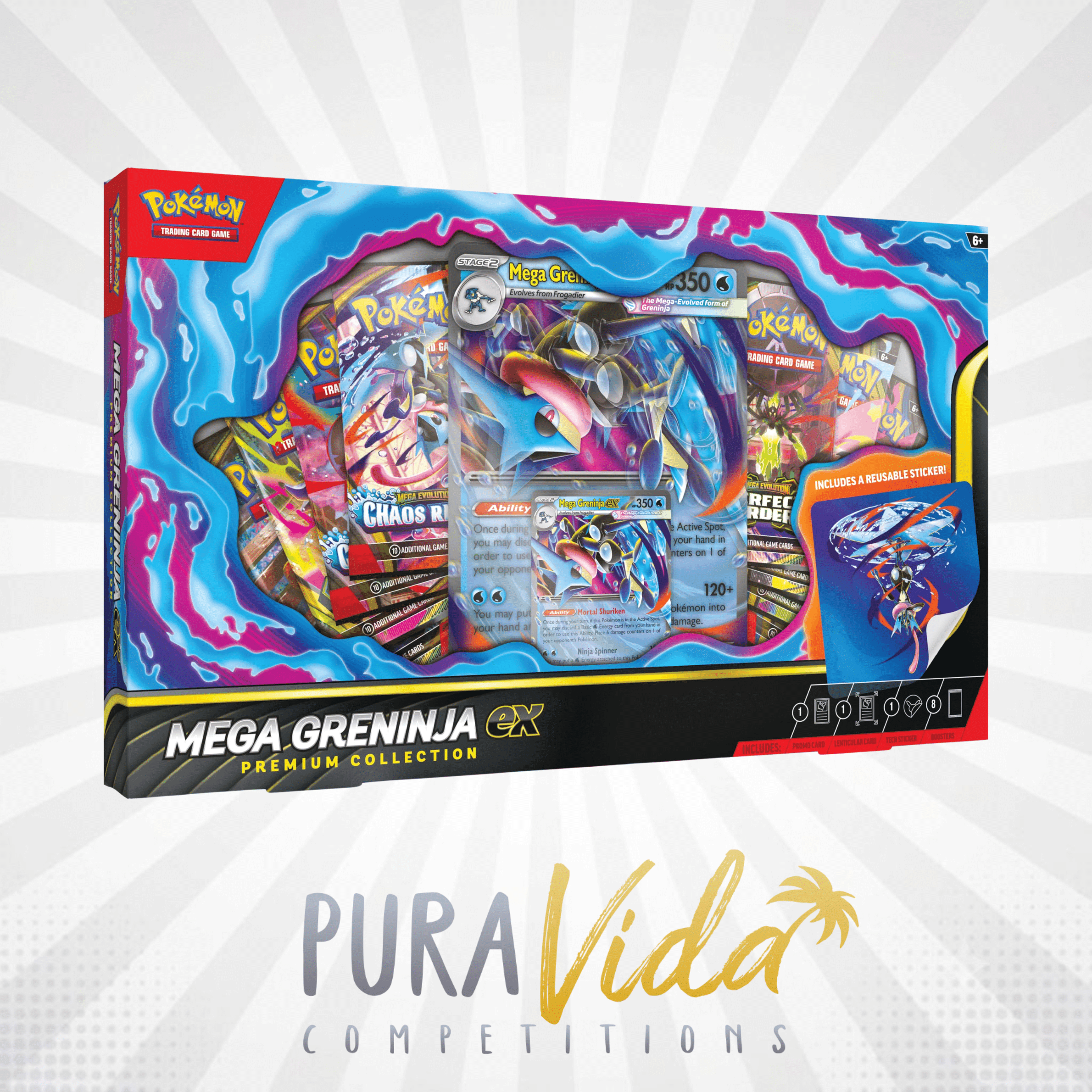 Pokémon Mega Greninja Box⚡